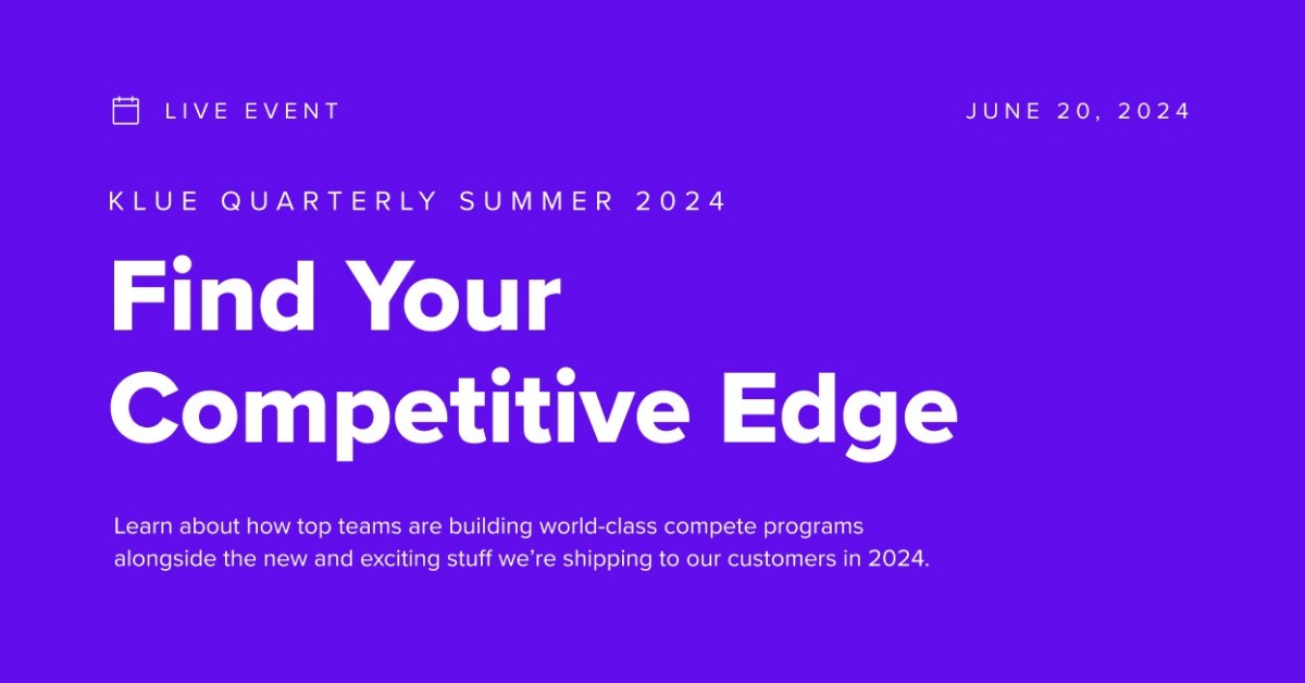 Klue Quarterly: Summer 2024