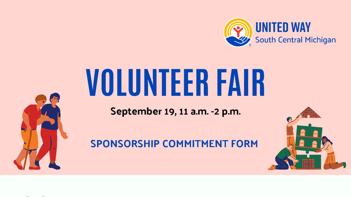 Volunteer Fair Sponsorship Commitment Form
