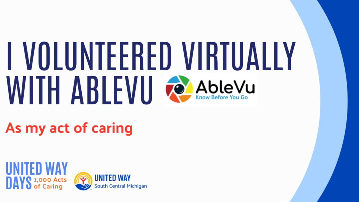 Virtual Volunteering Graphics
