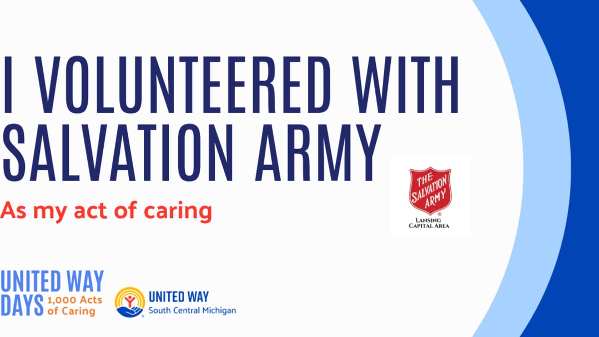 "I volunteered with" Graphics