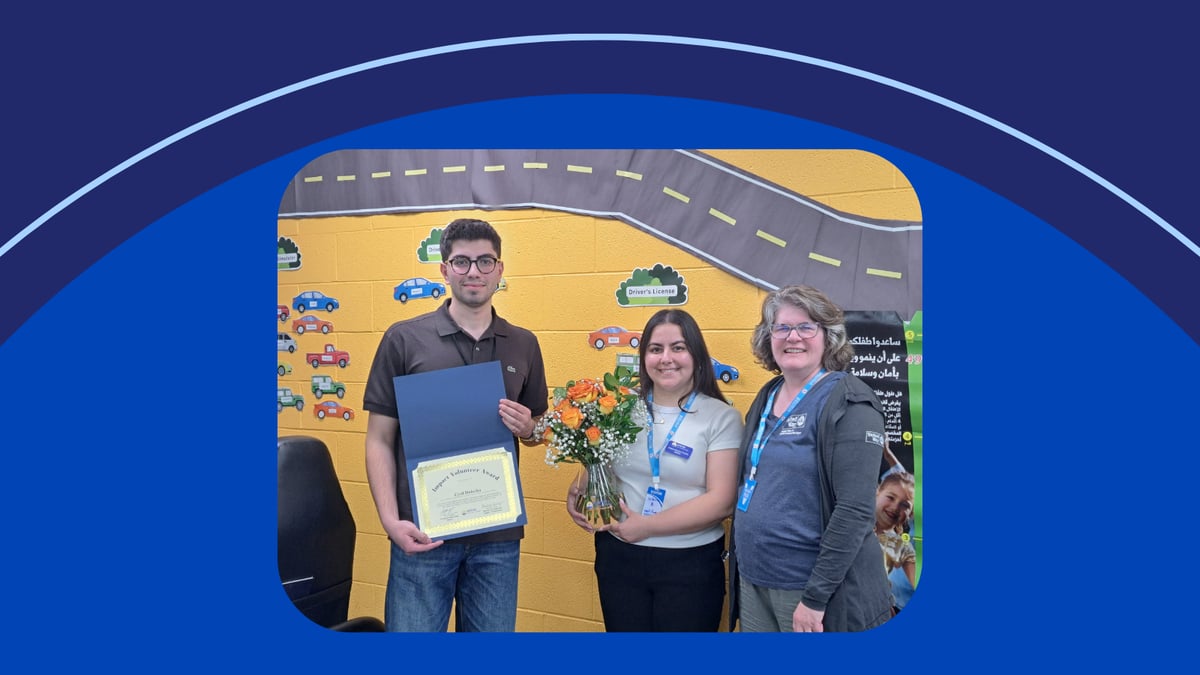 2025 Impact Volunteer Awards: Young Adult Volunteer, Cyril Hobeika