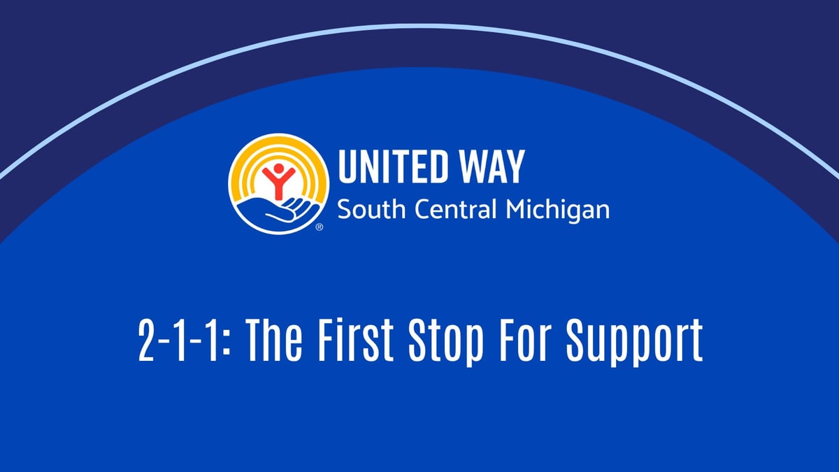 2-1-1: The first stop for support