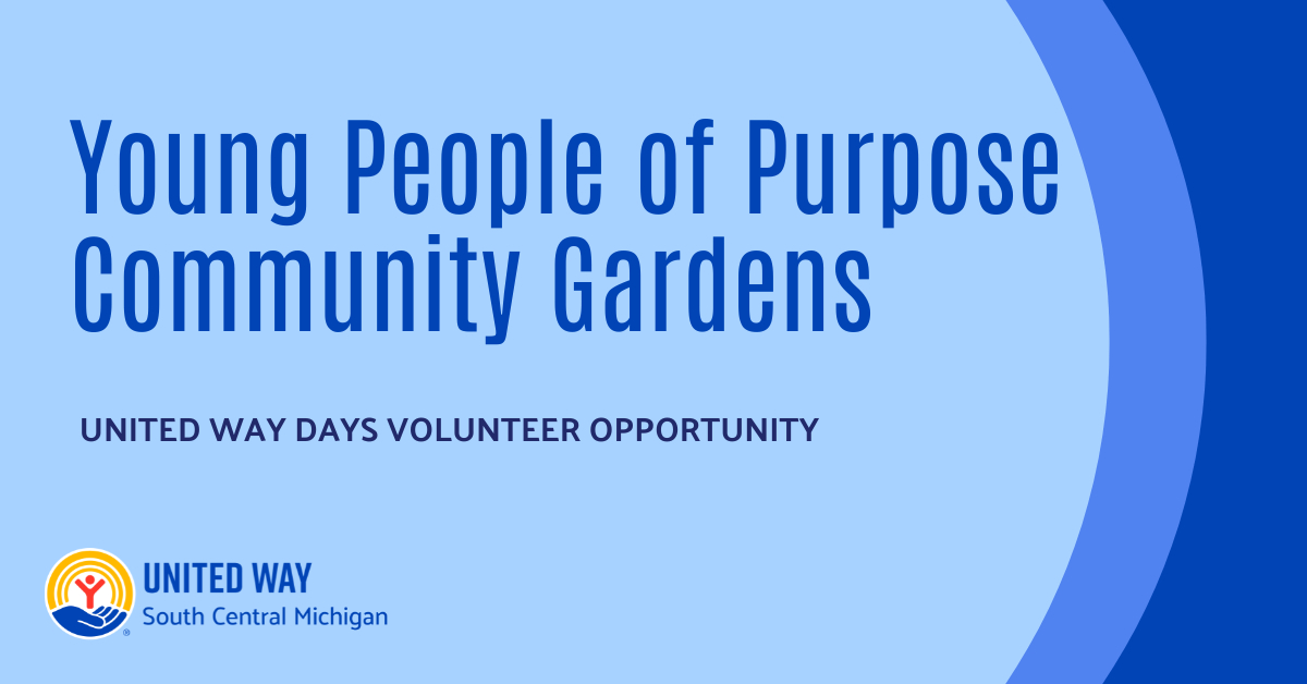 Young People of Purpose Community Gardens: Planting bulbs & garden cleanup
