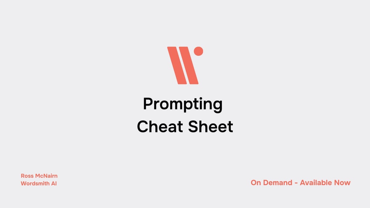 Legal Prompting Cheat Sheet