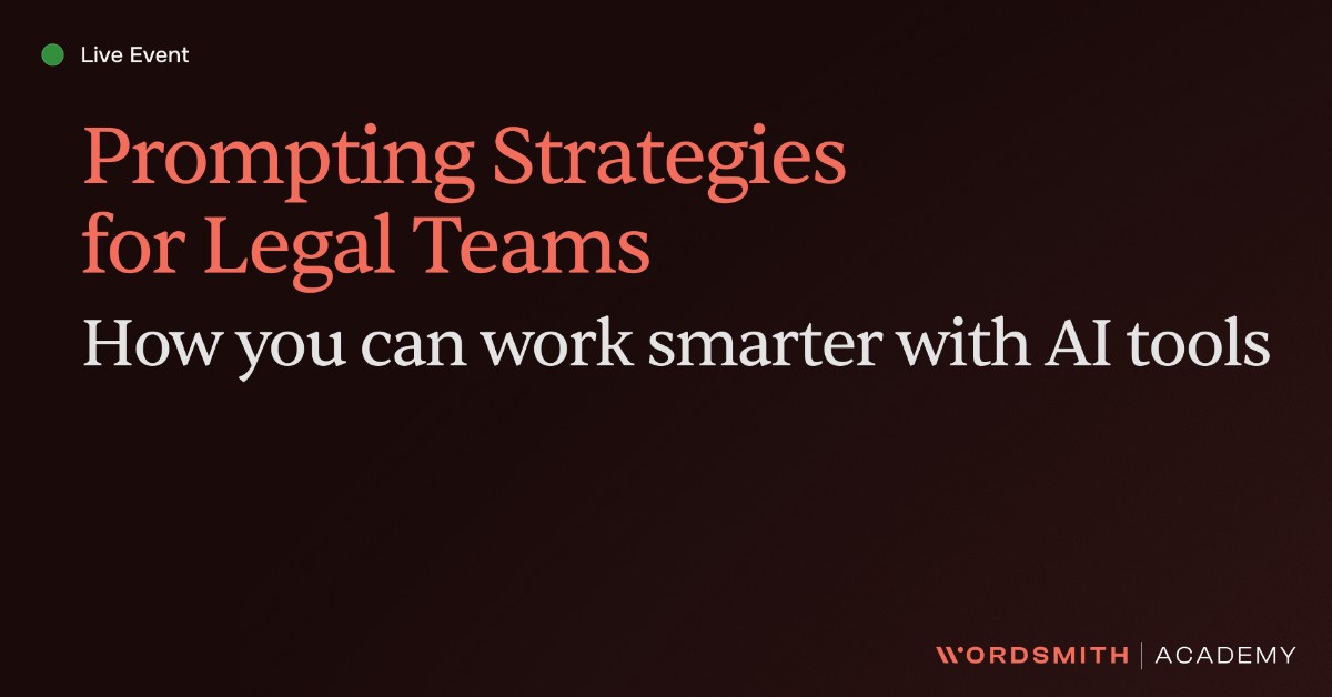 AI Prompting Strategies for In-House Counsel