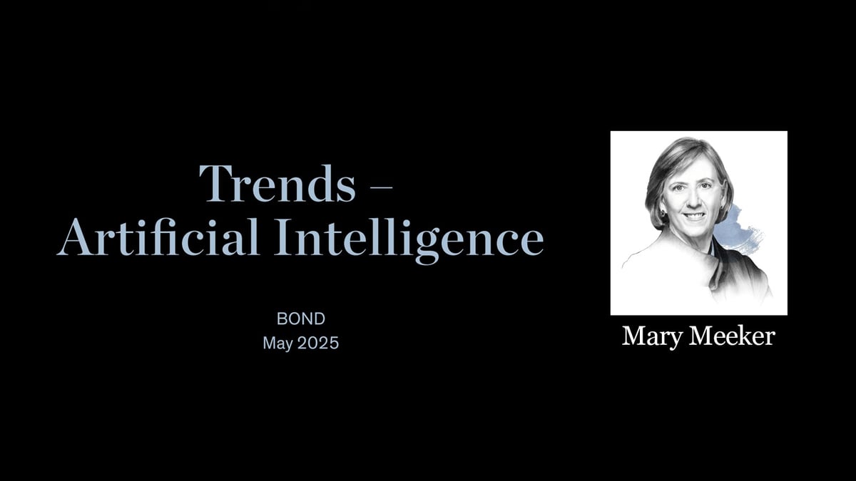 Mary Meeker’s AI Insights: 10 Trends Reshaping the Future of Manufacturing