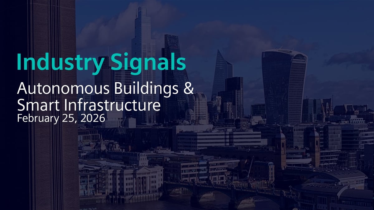Smart Buildings, Smarter Infrastructure, and the Systems Shaping Our ...