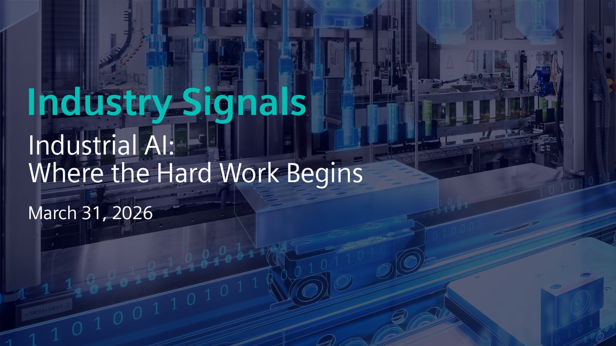 Industrial AI: Where the Hard Work Begins