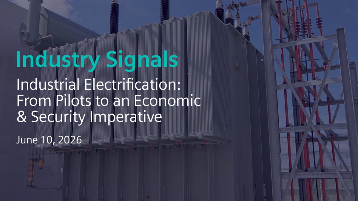 Industrial Electrification