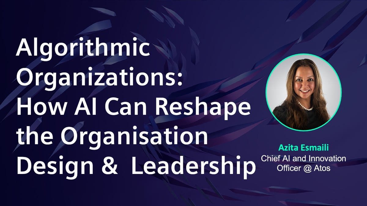 Algorithmic Organizations: How AI Can   Reshape the Organisation Design &  Leadership 